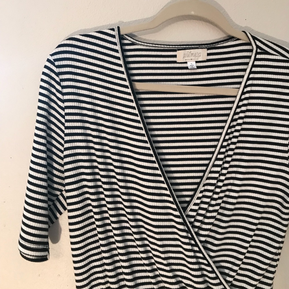 Black and White body suit